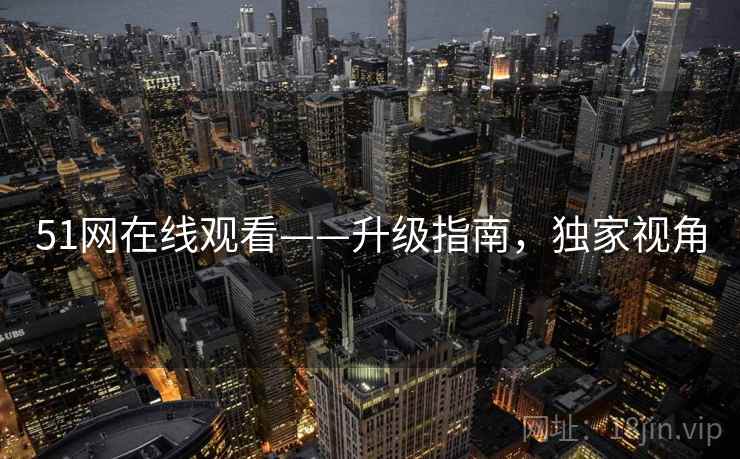 51网在线观看——升级指南，独家视角