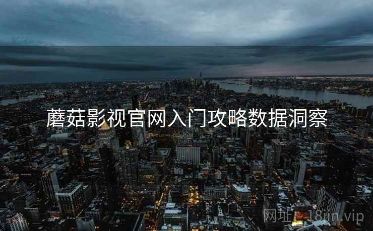 蘑菇影视官网入门攻略数据洞察