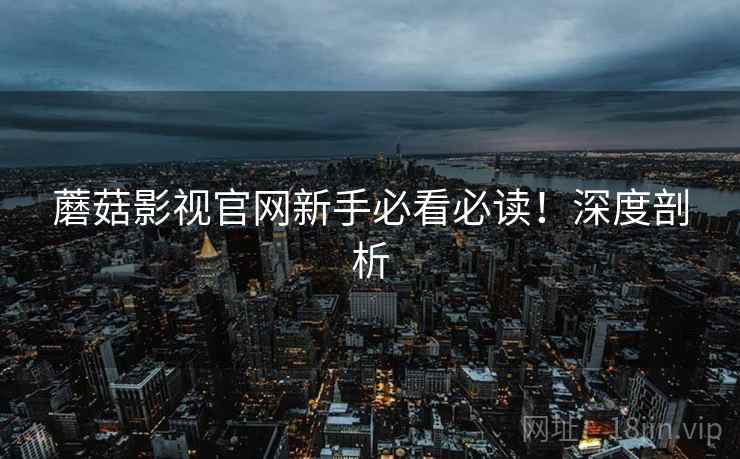 蘑菇影视官网新手必看必读！深度剖析